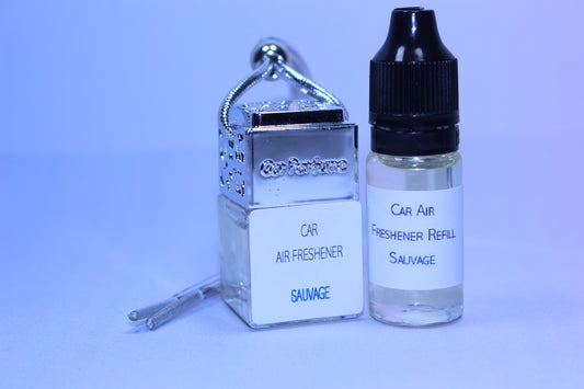 Sauvage Inspired Car Air Freshener & Refill