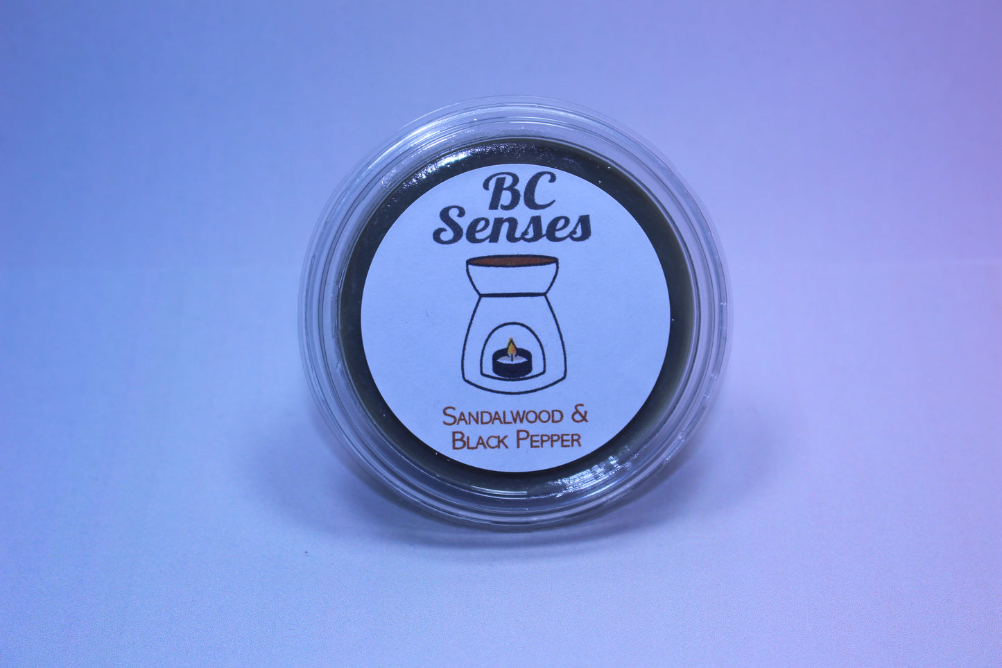 Sandalwood & Black Pepper Single Pot Wax Melt