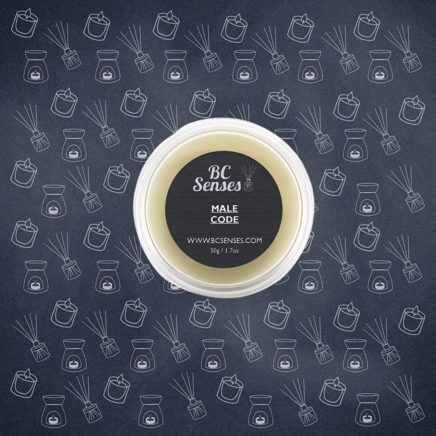 Male Code Inspired Single Pot Wax Melt