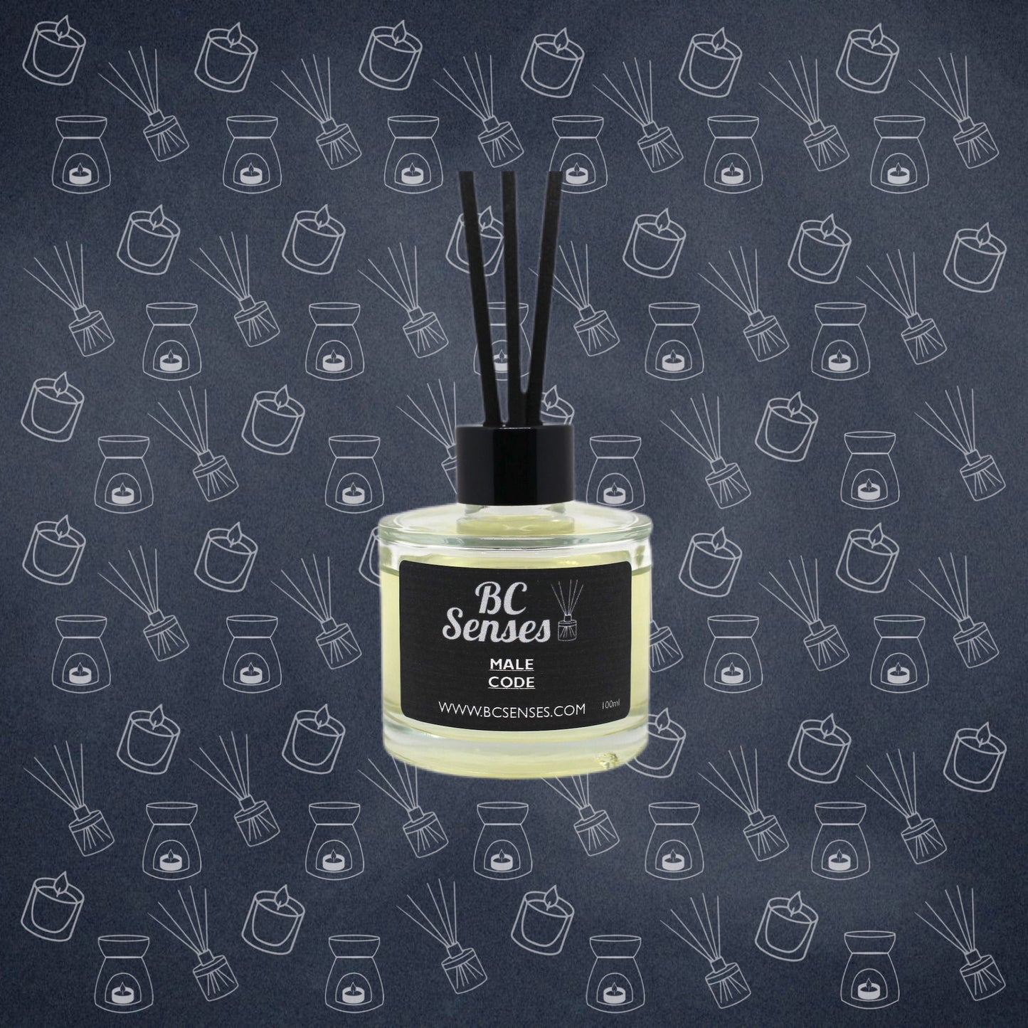 Male Code Inspired Reed Diffuser