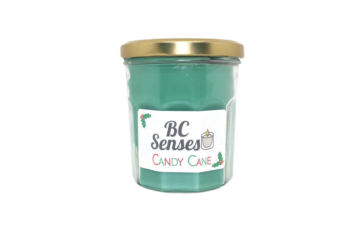Candy Cane Candle