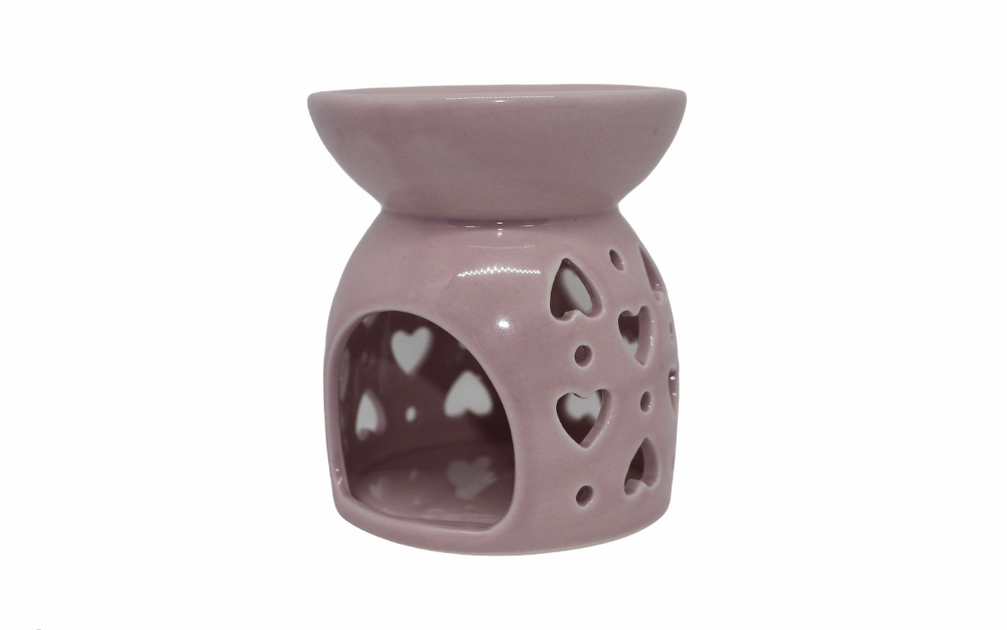 Pink Heart Wax Melt Burner