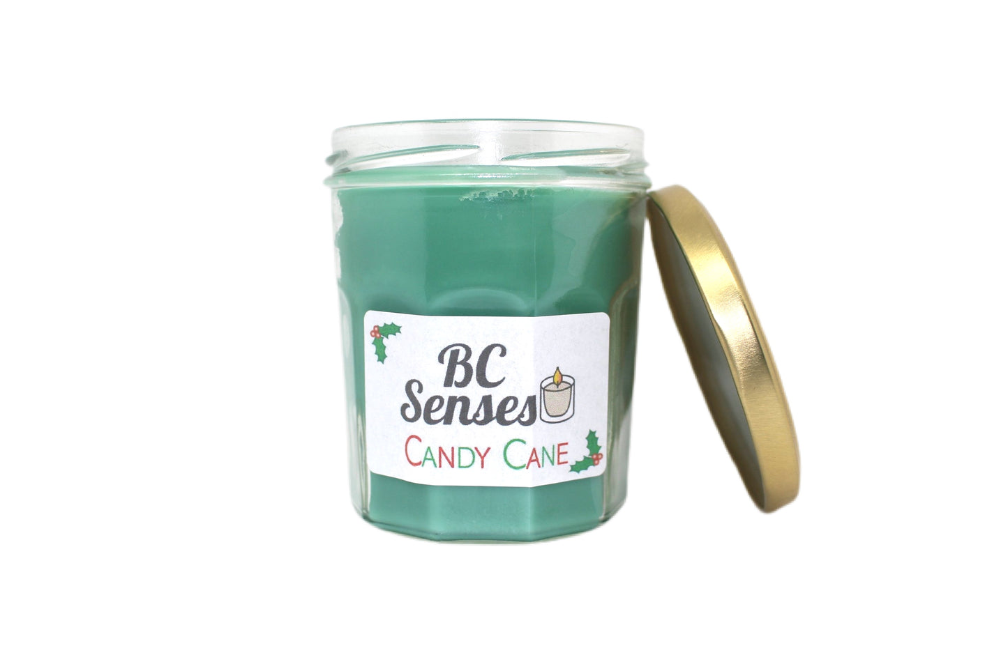 Candy Cane Candle