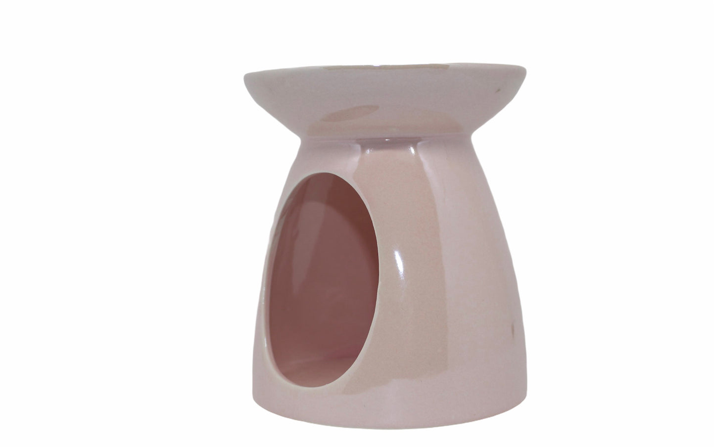 Glossy Pink Wax Melt Burner